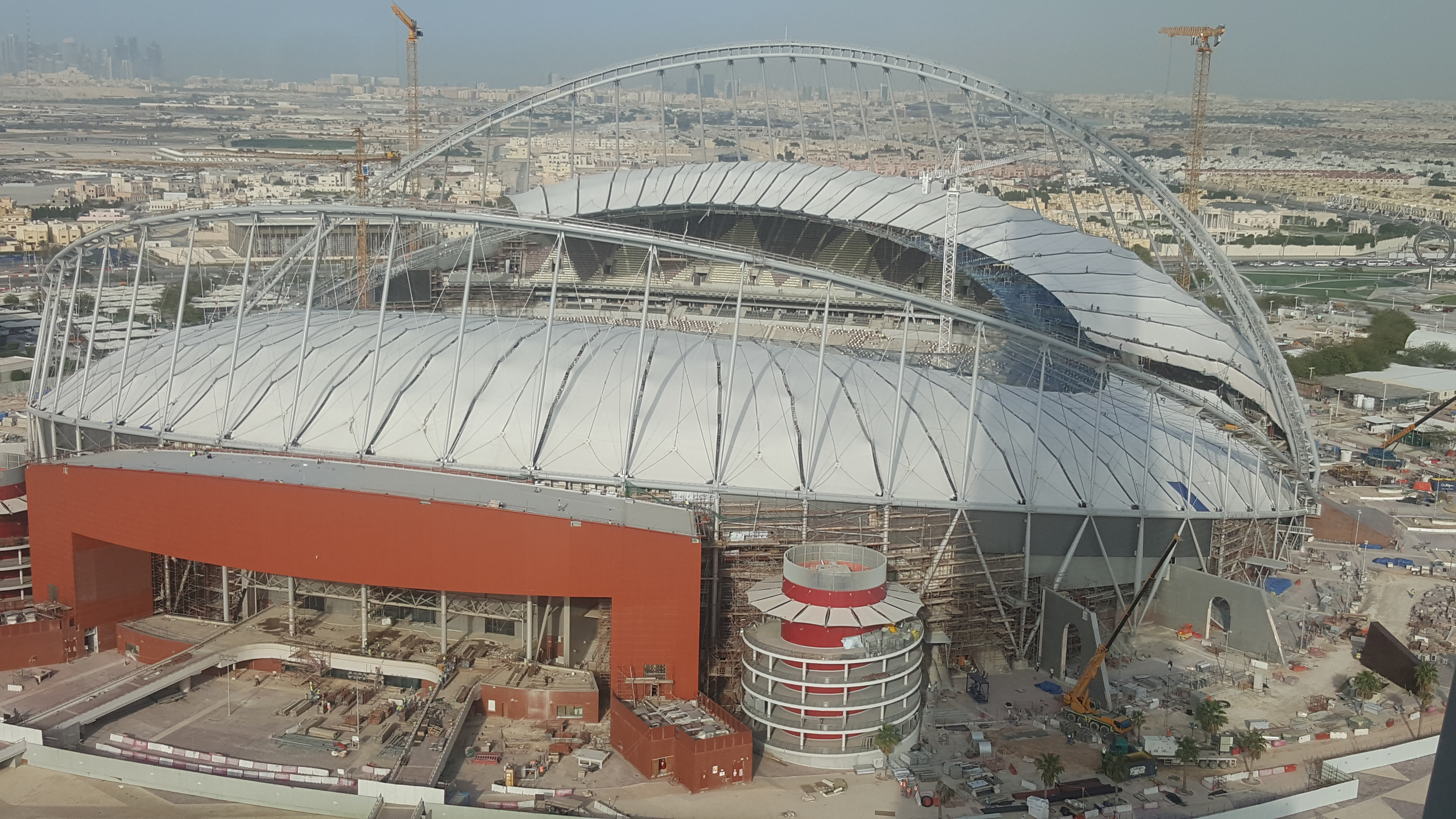 Completion of Khalifa International Stadium