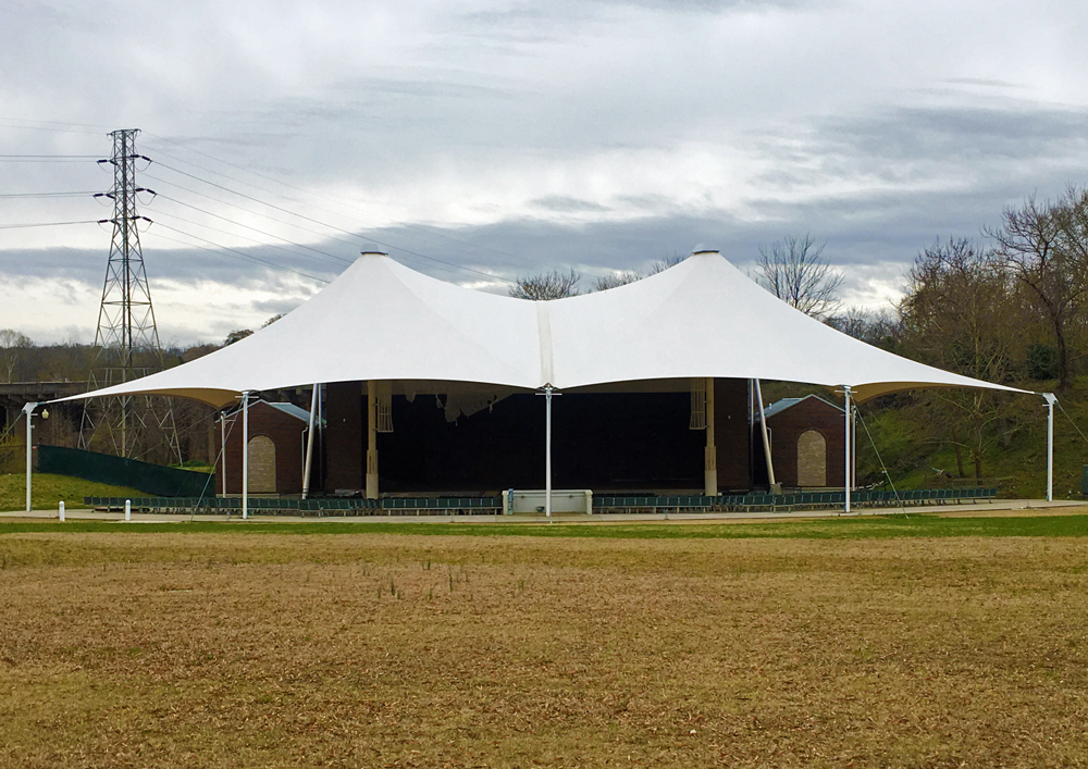 Swift replacement with optimized canopy for Carrington Pavilion