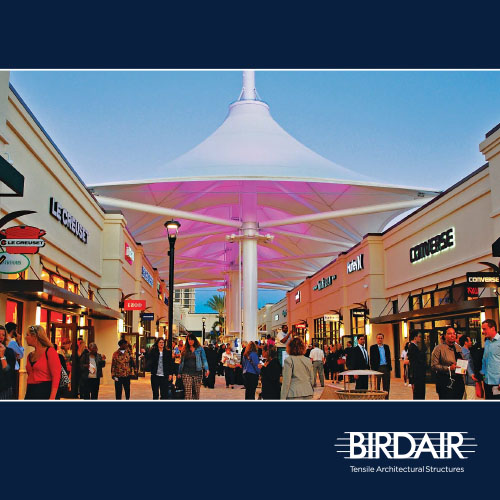 Birdair Inc. Portfolio Retail Facilities