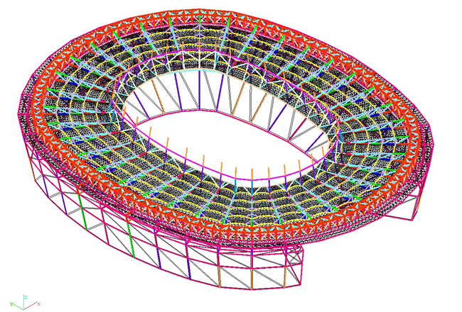 In-house design software for structural anaylsis