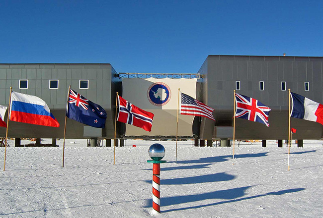 Antarktika: Südpol Station
